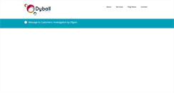 Desktop Screenshot of dyballassociates.co.uk
